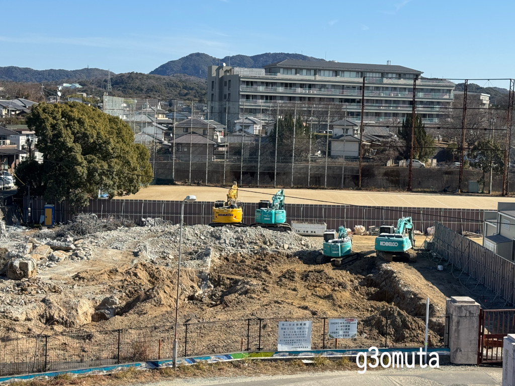 旧大牟田南高校体育館跡